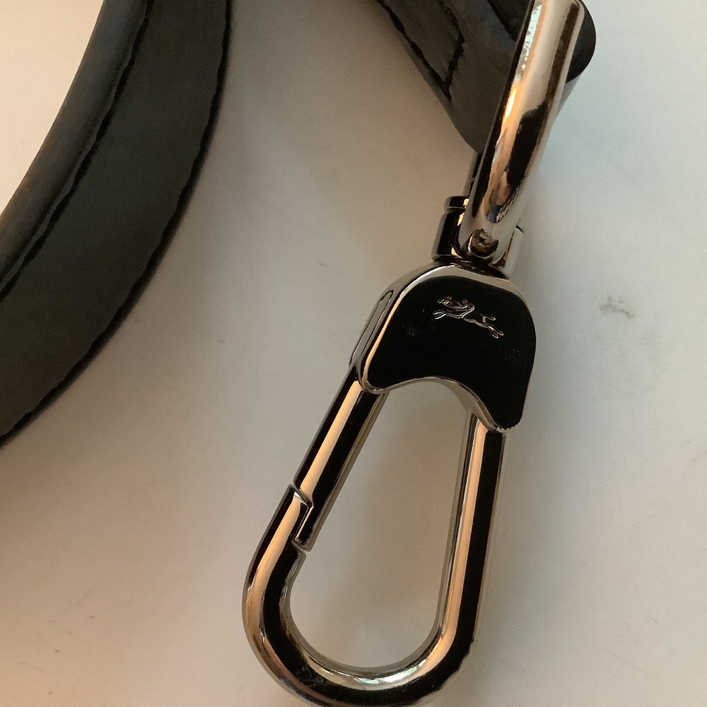 Longchamp Patent Leather Replacement Strap. Black
